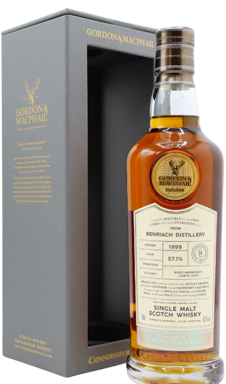 Benriach 24 Year Old Connoisseurs Choice Single Sherry Cask 1999 Single Malt Scotch Whisky | 700ML at CaskCartel.com