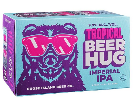 Goose Island Beer Co. Tropical Beer Hug Imperial IPA Beer | (6)*355ML at CaskCartel.com