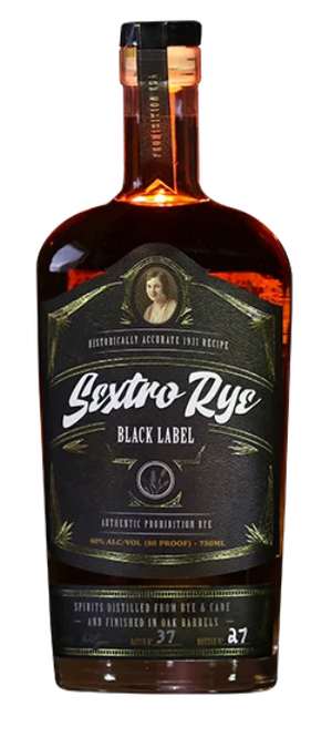 Sextro Black Label Rye Whisky at CaskCartel.com