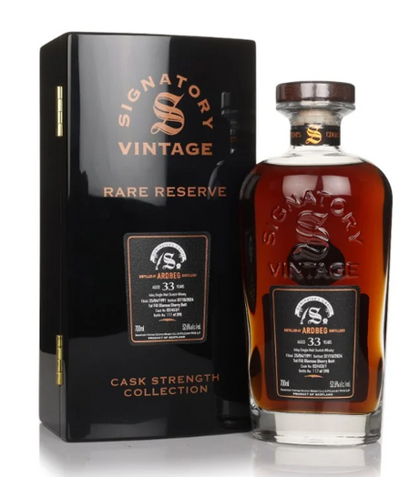 Ardbeg 33 Year Old 1991 Cask #02/453/1 Cask Strength Collection Rare Reserve Signatory Single Malt Scotch Whisky | 700ML at CaskCartel.com