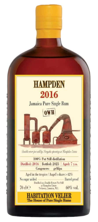 Habitation Velier Hampden 2016 OWH 7 Year Old | 700ML at CaskCartel.com