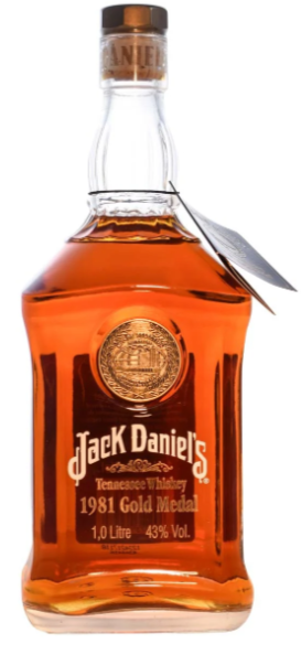 Jack Daniel's Gold Medal Series 1981 Tennessee Whiskey | 1L