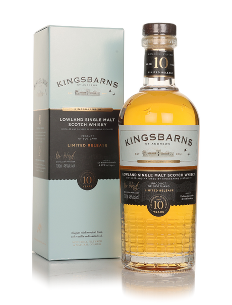 Kingsbarns 10 Year Old Single Malt Scotch Whisky | 700ML at CaskCartel.com