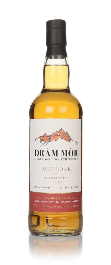 Auchroisk 15 Year Old 2008 Cask #816738 Dram Mor Single Malt Scotch Whisky | 700ML at CaskCartel.com