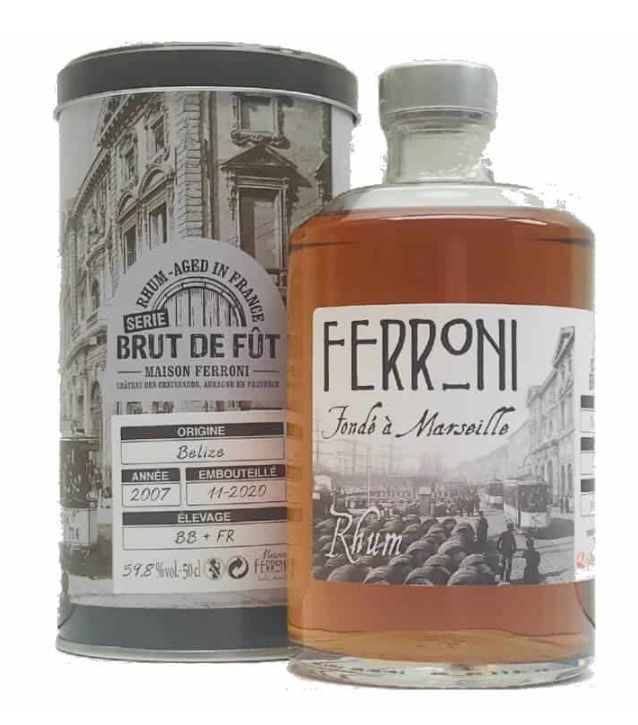 Maisson Ferroni Brut de Fut Belize 2007 | 700ML at CaskCartel.com