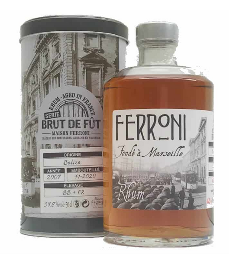 Maisson Ferroni Brut de Fut Belize 2007 | 700ML at CaskCartel.com