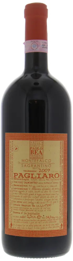 2007 | Paolo Bea | Pagliaro Secco (Magnum) at CaskCartel.com