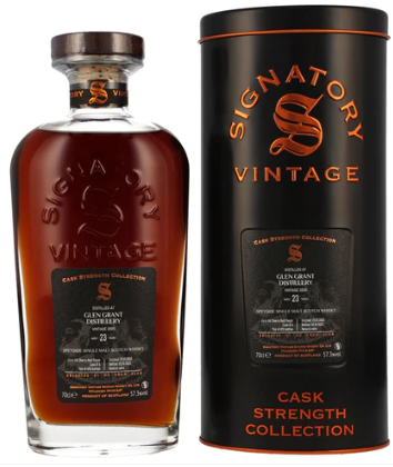 Glen Grant 23 Year Old SV Wu Dram Clan & Kirsch Sherry Cask #4 Single Malt Scotch | 700ML at CaskCartel.com