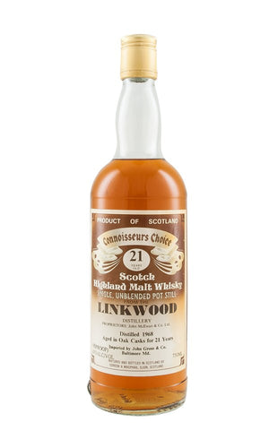 Linkwood Gordon & MacPhail Connoisseurs Choice 21 Year Old 1968 Single Malt Scotch Whisky at CaskCartel.com