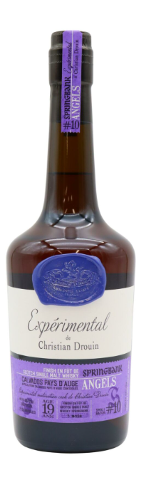 Drouin Experimental Batch #10 Springbank Angels Calvados 19 Year Old Single Malt Scotch Whisky | 700ML at CaskCartel.com