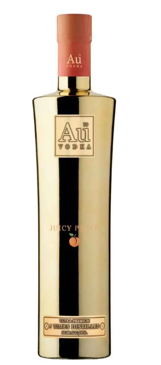 Au Juicy Peach Vodka at CaskCartel.com