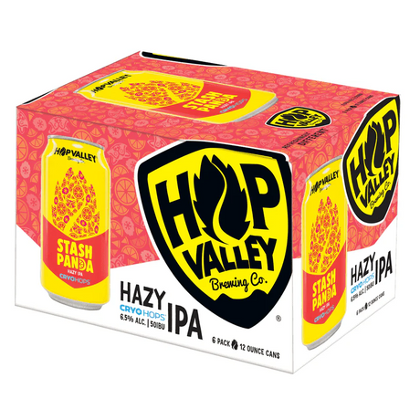 Hop Valley Brewing Co. Stash Panda Hazy IPA Beer | (6)*355ML at CaskCartel.com