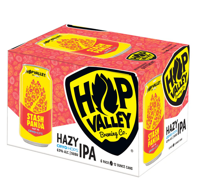Hop Valley Brewing Co. Stash Panda Hazy IPA Beer | (6)*355ML at CaskCartel.com