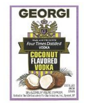 Georgi Coconut Vodka | 1L at CaskCartel.com