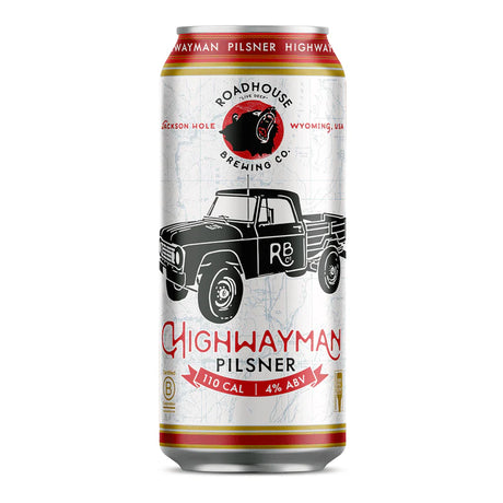 Roadhouse Brewing Co. Highwayman Pilsner | (6)*473ML at CaskCartel.com