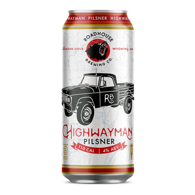 Roadhouse Brewing Co. Highwayman Pilsner | (6)*473ML at CaskCartel.com