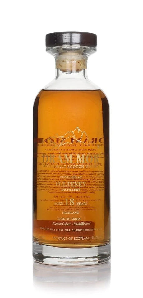 Pulteney 18 Year Old 2008 Cask #Z084 - Dram Mor Single Malt Scotch Whisky | 700ML at CaskCartel.com