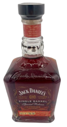 Jack Daniel's Single Barrel Special Release COY HILL 141.7 Proof Blue Ink Tennessee Whiskey