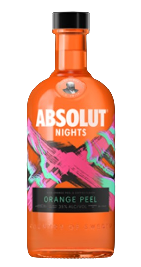Absolut Nights Orange Peel | 700ML at CaskCartel.com