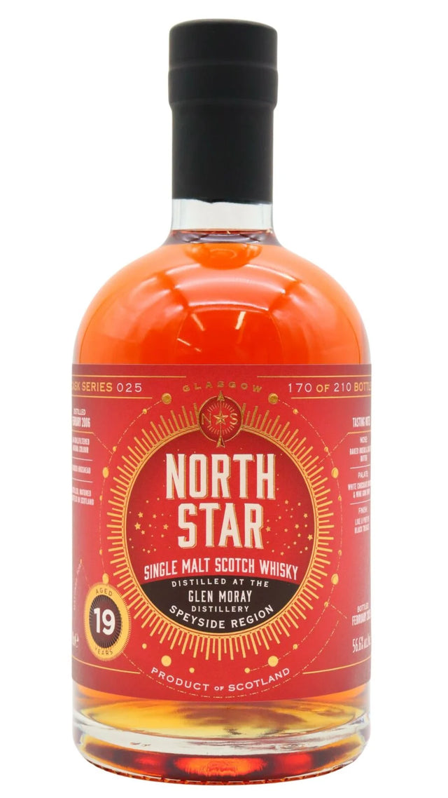 Glen Moray North Star Single Cask Whisky 19 Year Old Single Malt Scotch Whisky | 700ML at CaskCartel.com