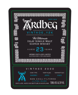 Ardbeg Vintage Y2K 23 Year Old Islay Single Malt Scotch Whisky | 700ML at CaskCartel.com 2