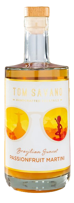 Tom Savano Brazilian Sunset Passionfruit Martini | 500ML at CaskCartel.com
