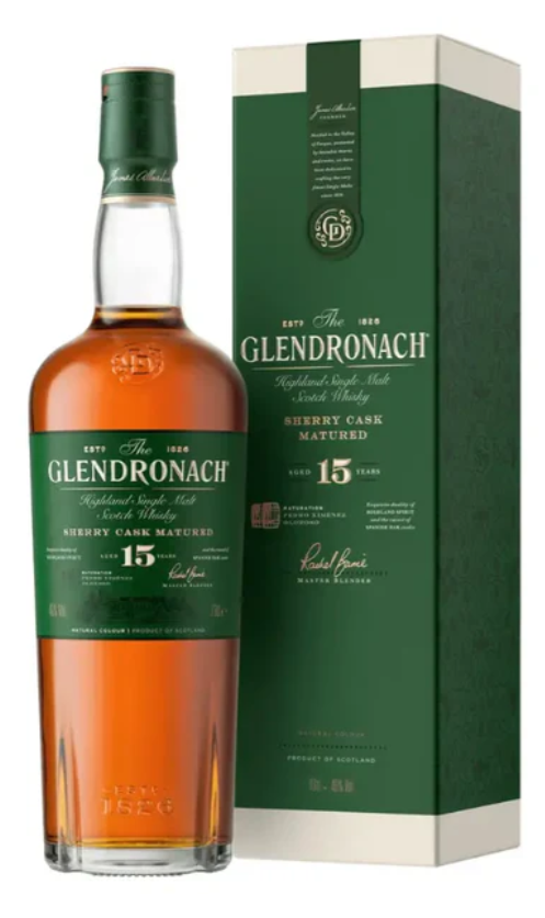 GlenDronach Aged 15 Year Old Single Malt Scotch Whisky | 700ML at CaskCartel.com