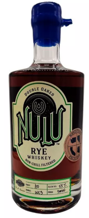Nulu Double Oaked 'West Coast Exclusive' Single Barrel Rye Whisky at CaskCartel.com