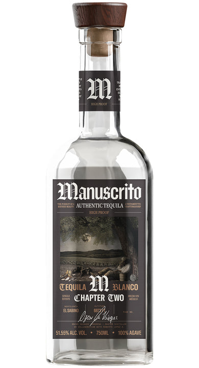 Manuscrito Chapter Two Blanco Tequila at CaskCartel.com