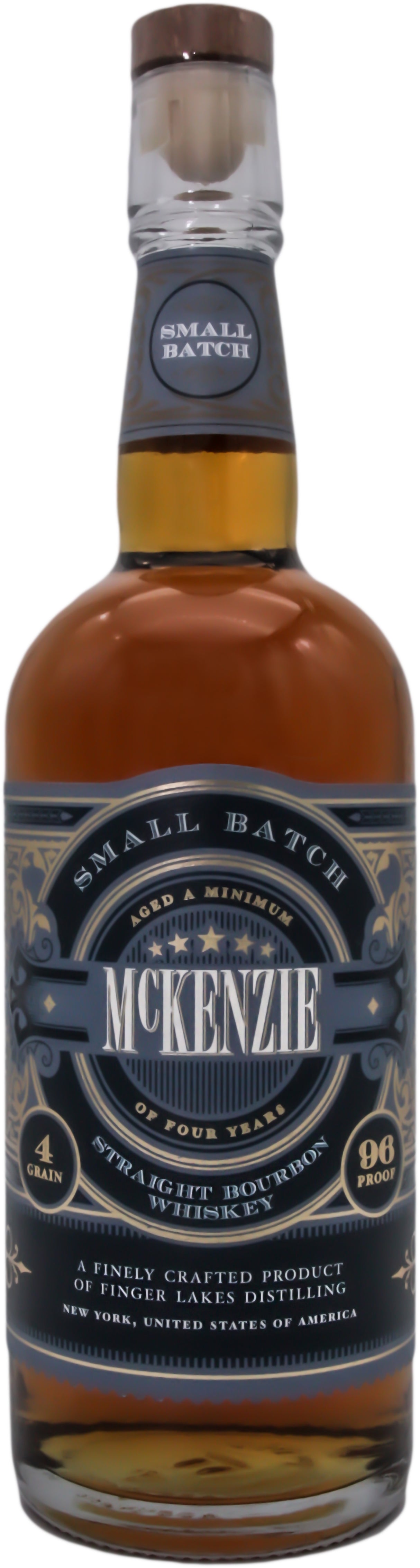 Finger Lakes Distilling McKenzie Small Batch 4 Grain Straight Bourbon Whiskey at CaskCartel.com