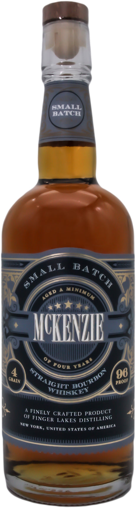 Finger Lakes Distilling McKenzie Small Batch 4 Grain Straight Bourbon Whiskey at CaskCartel.com