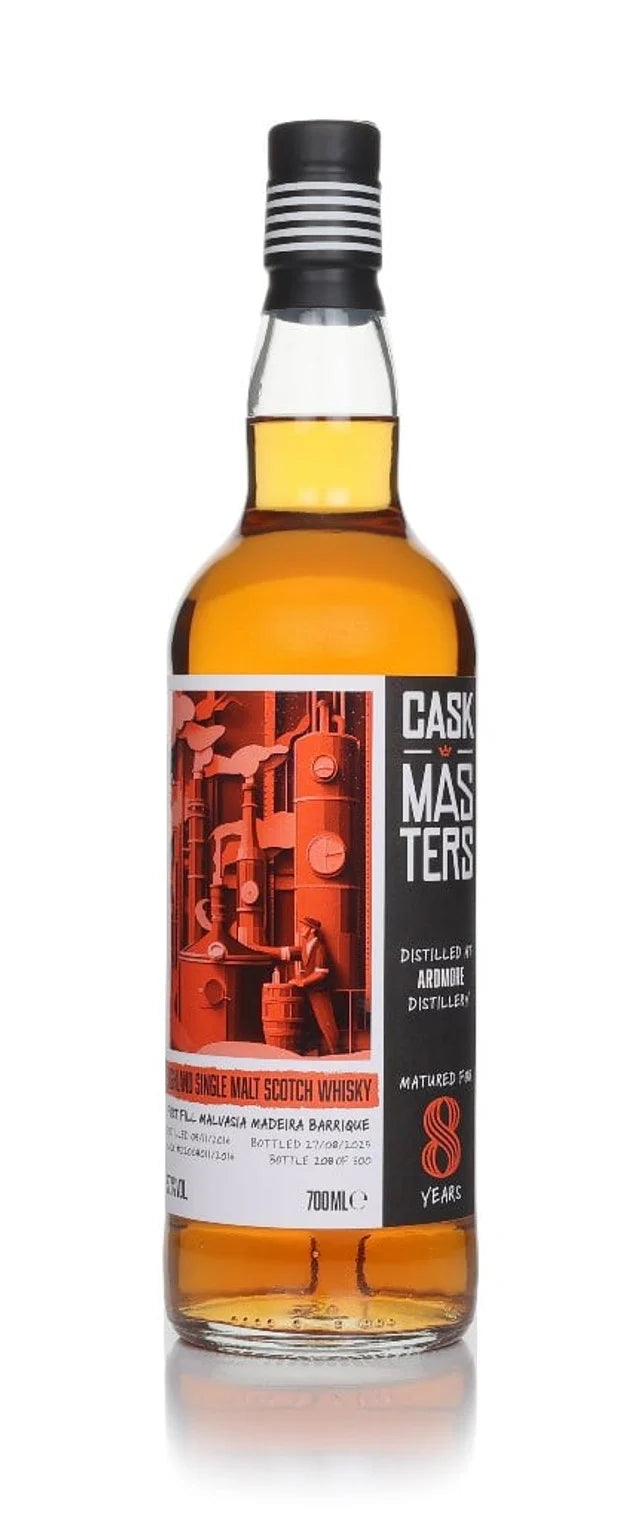 Ardmore 8 Year Old 2017 Cask #22008011 - Cask Masters (Brave New Spirits) Single Malt Scotch Whisky | 700ML at CaskCartel.com