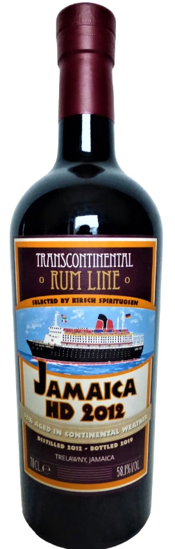 Transcontinental Rum Line HD 2012 Hampden Cognac Cask Finish Jamaican Rum | 700ML at CaskCartel.com