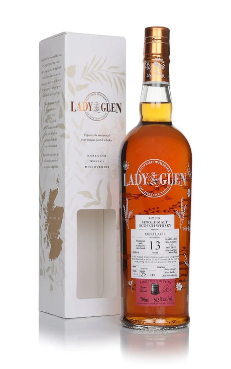 Mortlach 13 Year Old 2013 Cask #5753 - Lady of the Glen (Hannah Whisky Merchants) Single Malt Scotch Whisky | 700ML at CaskCartel.com
