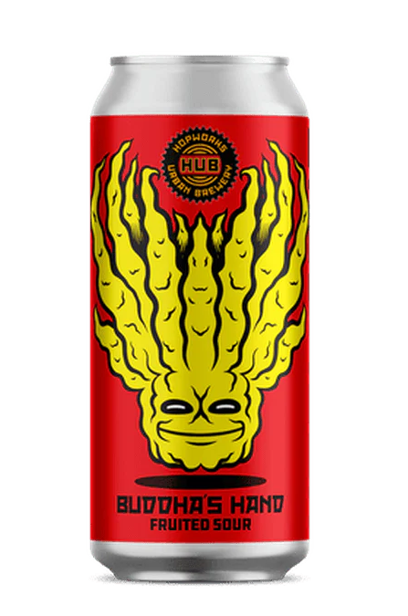 Hopworks Urban Brewery Buddha's Hand Fruited Sour Beer | (4)*473ML at CaskCartel.com