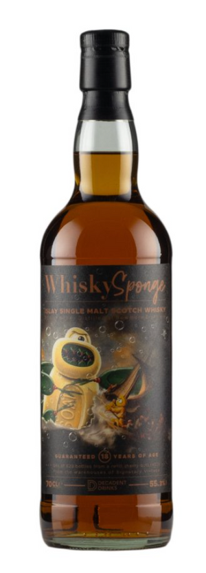 Bowmore 18 Year Old Whisky Sponge Edition #74 Single Malt Scotch Whisky | 700ML at CaskCartel.com