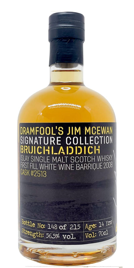 Bruichladdich Dramfool's Signature Collection 6.1 Single Cask #2513 2008 14 Year Old Whisky | 700ML at CaskCartel.com