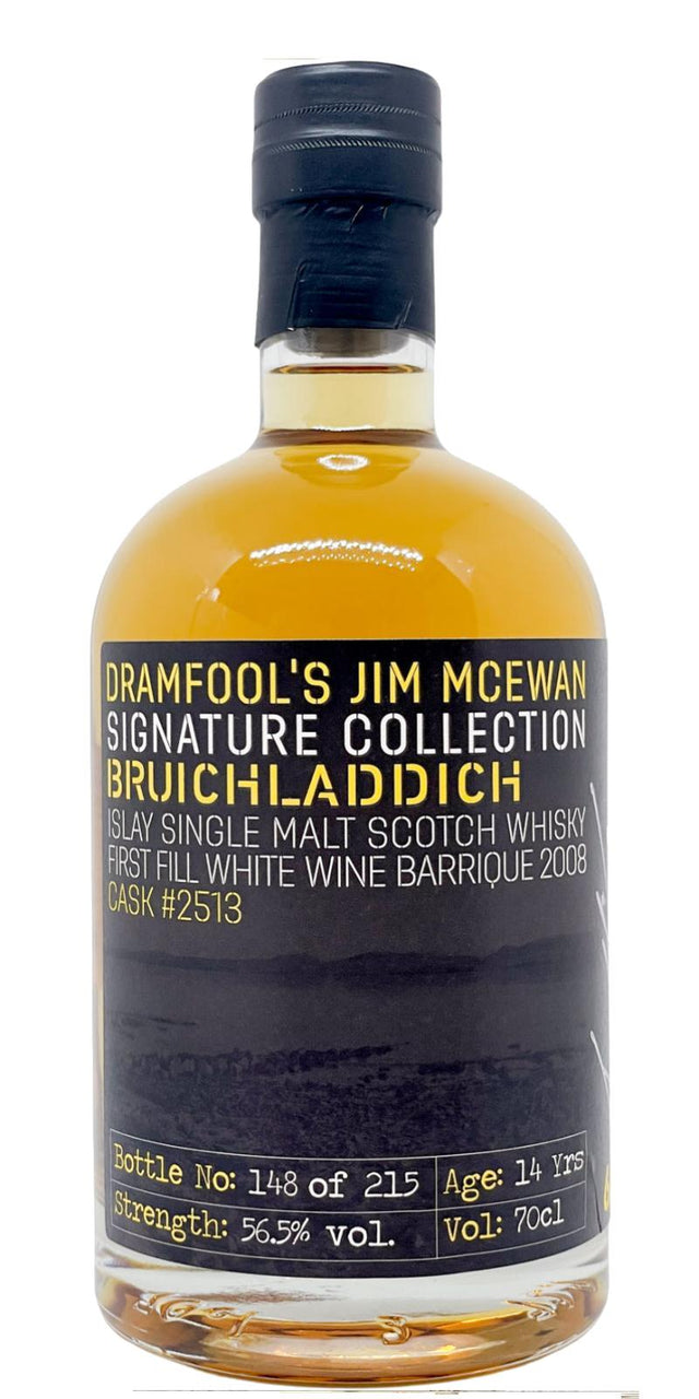 Bruichladdich Dramfool's Signature Collection 6.1 Single Cask #2513 2008 14 Year Old Whisky | 700ML at CaskCartel.com