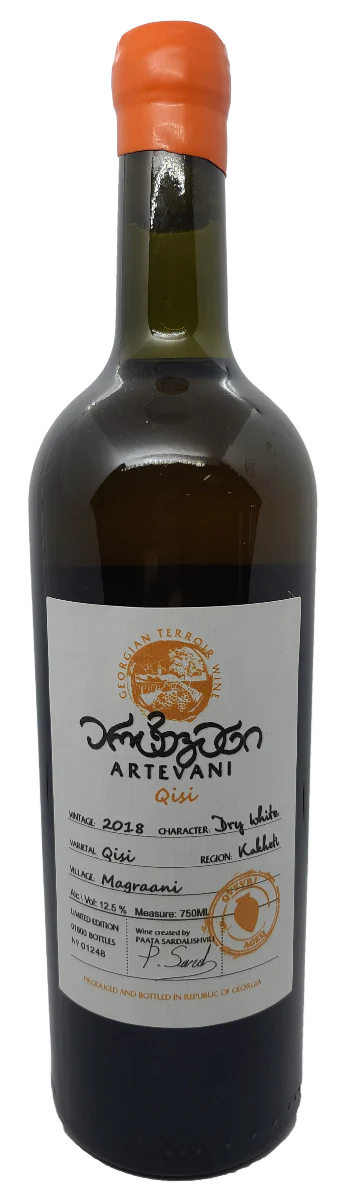 2019 | Artevani | Kisi White Dry Amber Wine Organic at CaskCartel.com