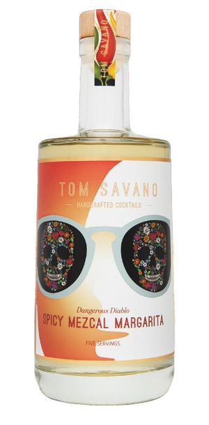 Tom Savano Dangerous Diablo Spicy Mezcal Margarita | 500ML at CaskCartel.com