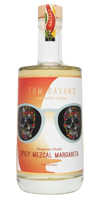 Tom Savano Dangerous Diablo Spicy Mezcal Margarita | 500ML