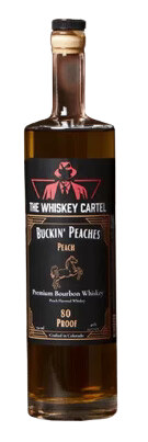 The Whiskey Cartel Buckin' Peaches Peach Bourbon Whiskey at CaskCartel.com