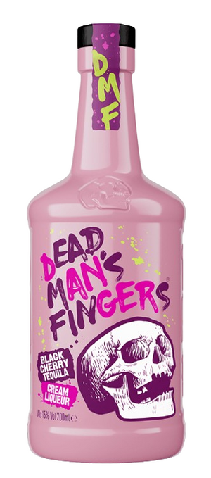 Dead Mans Fingers | Black Cherry Tequila | Cream Liqueur | 700ML at CaskCartel.com