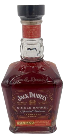 Jack Daniel's Single Barrel Special Release COY HILL 137.9 Proof Black Ink Tennessee Whiskey