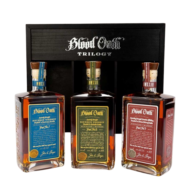 Blood Oath Trilogy Set | Pact No. 7-8-9 | Kentucky Straight Bourbon Whiskey at CaskCartel.com