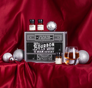 Bourbon & American Whiskey 12 Dram Advent Calendar 2024 | 12*30ML | By DRINKS BY THE DRAM at CaskCartel.com 2