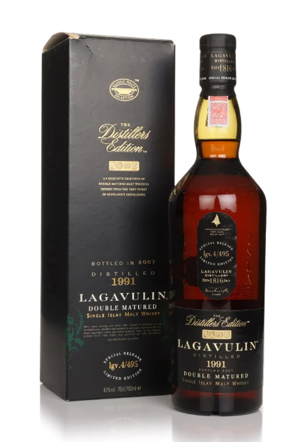 Lagavulin 1991 Bottled 2007 Pedro Ximenez Cask Finish Distillers Edition Single Malt Scotch Whisky | 700ML at CaskCartel.com