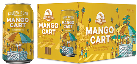 Golden Road Mango Cart | (12)*355ML at CaskCartel.com