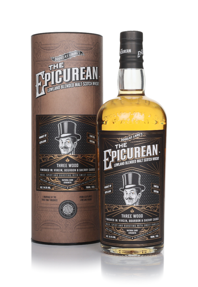 The Epicurean Three Wood Finish Blended Malt Scotch Whisky | 700ML at CaskCartel.com