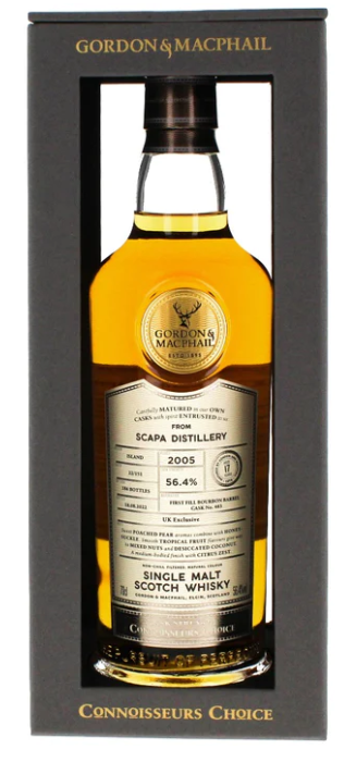 Scapa 17 Year Old 2005 Gordon & MacPhail Single Cask Single Malt Scotch Whisky | 700ML